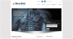Desktop Screenshot of marcobettin.it